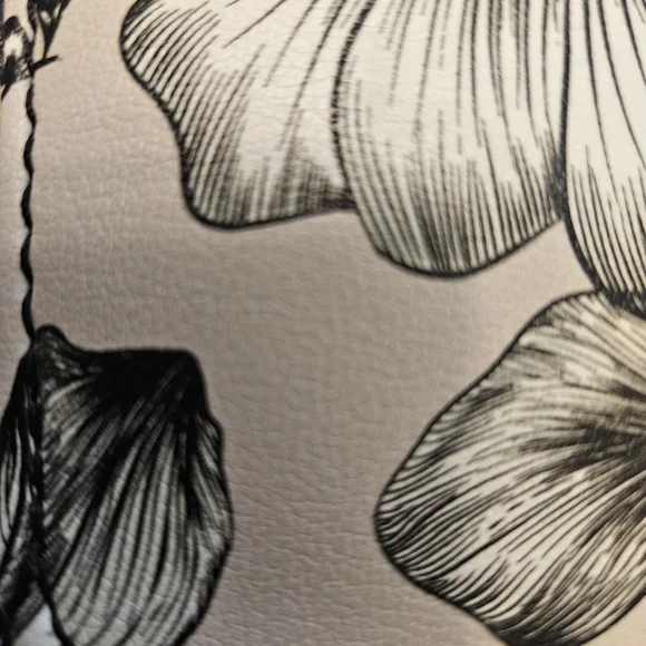 Koltov Floral Butterfly Crossbody Bag - Black and Pink - Picture 7 of 9